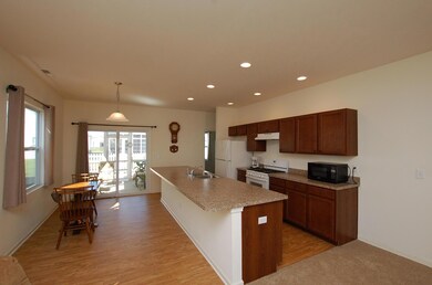 Kitchen and Eating Area
