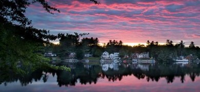 Evening at the pont