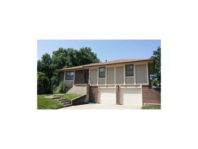 Front - two car garage, fresh paint