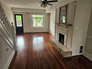 Freshly refinished hardwood floors