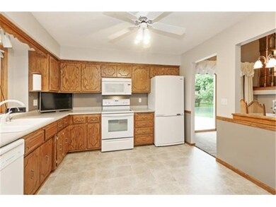 OPEN kitchen to the dining room on the main floor.