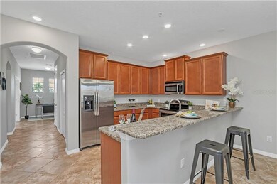 Open Kitchen and view to main entry bonus area and