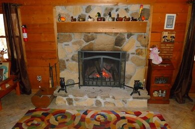 fire place in great room