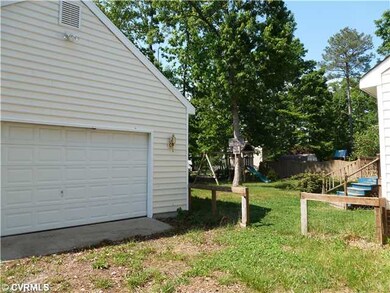 Exterior Back - detached garage
