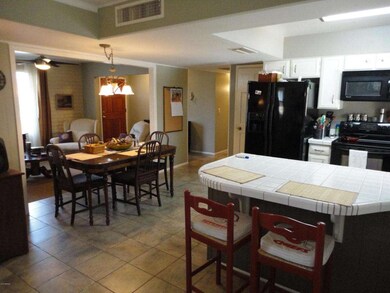 View across from family room