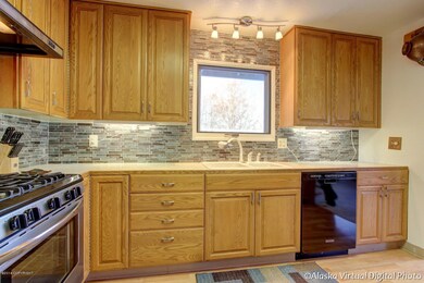 Updated accent tile & lighting