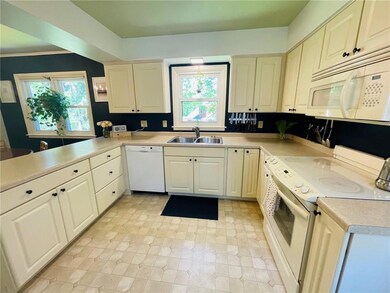 Beautifully updated kitchen! Kitchen sink window o
