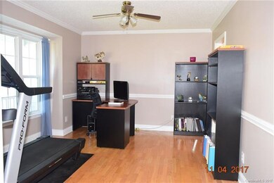 Dining room is being used as an office for now