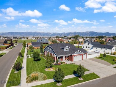 Aerial view of front