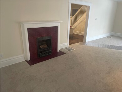 The fireplace creates a charming ambience, althoug