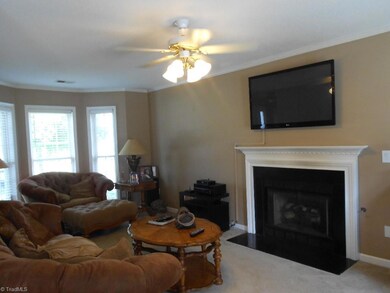 Cozy up to the fireplace on the chilly winter evenings.