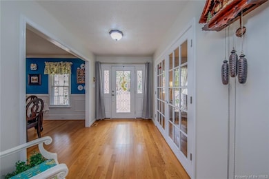 Front door.