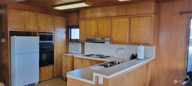 Open Kitchen with Wall Oven