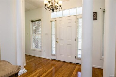Bright and elegant foyer!