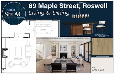 Living and Dining design