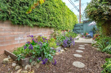 Front Garden Patio area