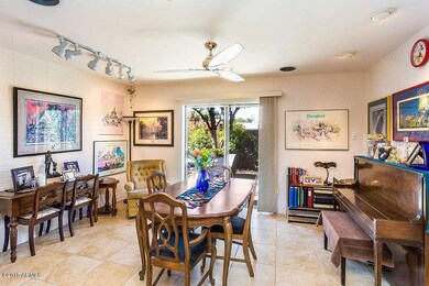 Dining Area opens to Private Patio