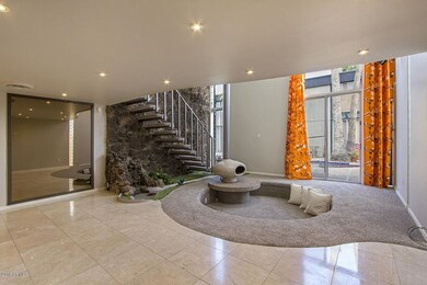 Living Room Retains Mid Century Charm