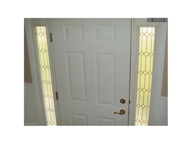 side lights on each side of the new front door