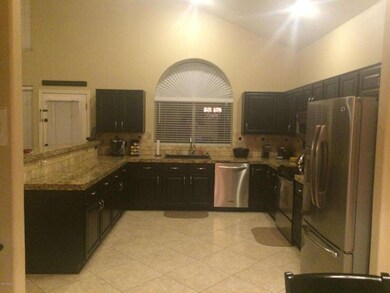 Full view of kitchen