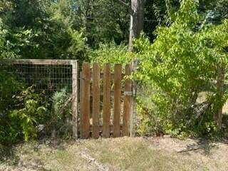 fenced area