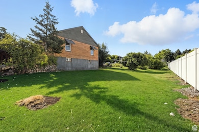 View of backyard *This image has been digitally enhanced.