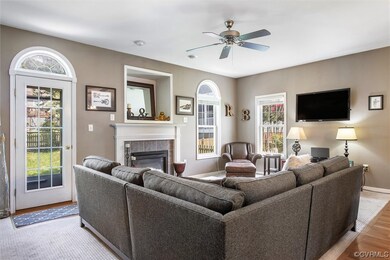 Family room featuring plenty of natural light, cei