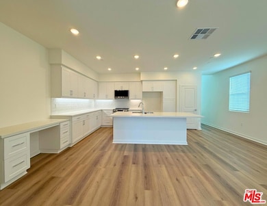 Spacious kitchen with ample st