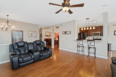 Great Room toward the kitchen.