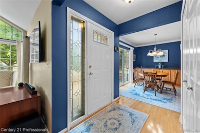 Front Entrance open to the Breakfast Nook and Great Room