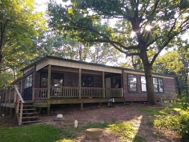 View of rear view of property