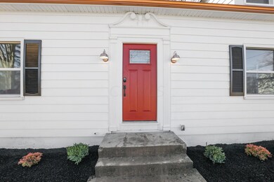 Striking Red Door