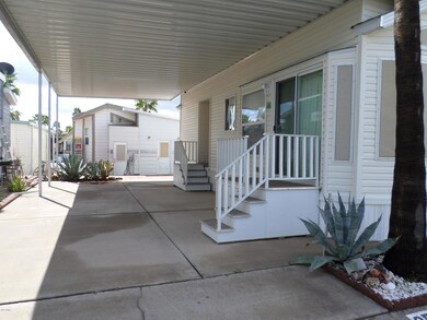 LARGE EXTENDED CARPORT