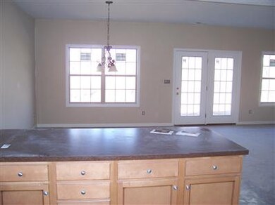 A view from the kitchen overlooking the