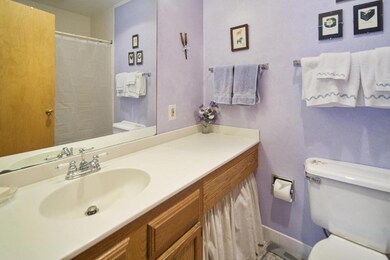 Corian counter for sink/vanity in primary suite bath