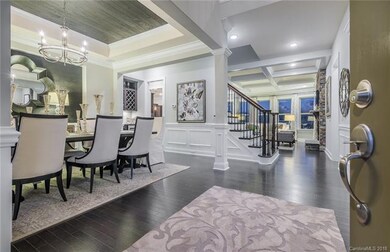 Foyer/Dining Room - Model photo so fixtures/finish
