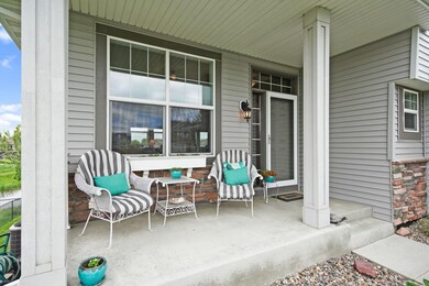 Relaxing front porch