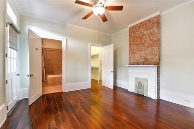 Master suite with walk-in closet