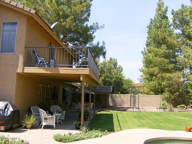 Long Covered Patio and Deck