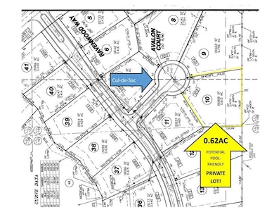 Map of parcels