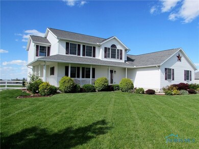 Large wrap around front porch