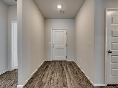 Entry facing front door