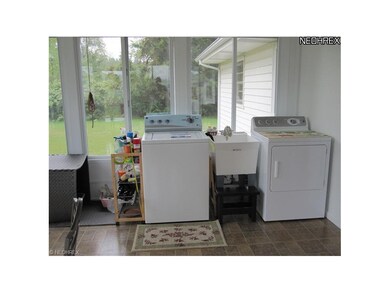 1st Floor Laundry Area in All-Season Sunroom.