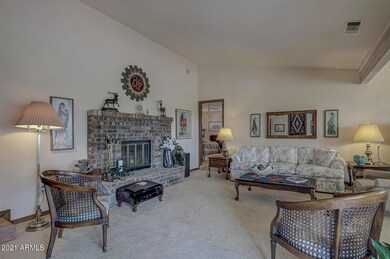 Living Room with fireplace