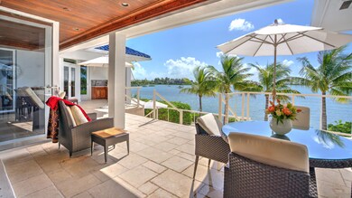 Rear deck area