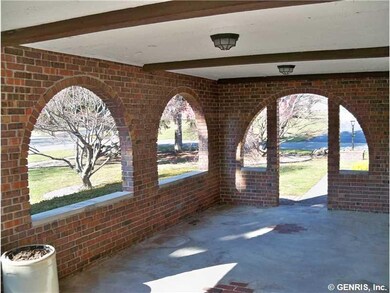 Porch - Open Huge 11 x25  Covered Front Porch Overlooks Beautifully Treed Private Front Yard
