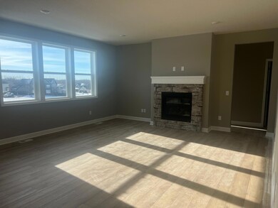 Cozy and spacious family room! Actual interior of the home!