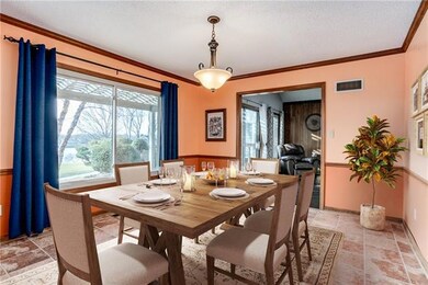 Virtually Staged Dining Room