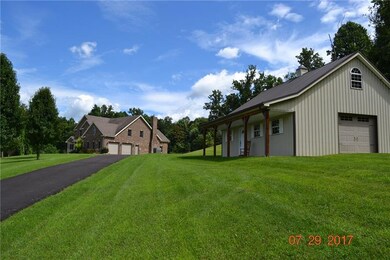 The newly paved driveway allows for easy winter ma