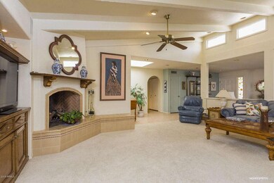 great room gas fire place